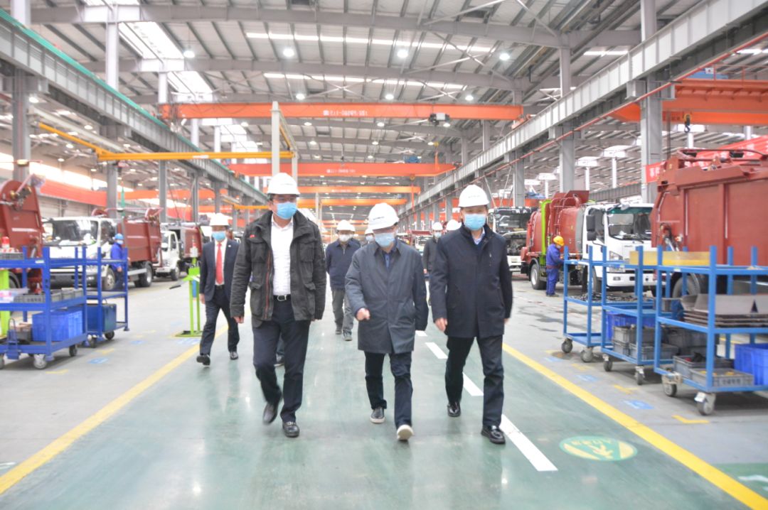 湖南省副省长陈文浩一行调研金沙检测线路js69环境长沙产业园